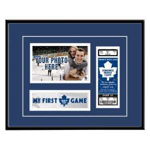  Toronto Maple Leafs My First Game Ticket Frame Sports 