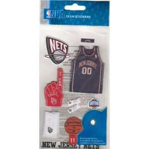  NBA Team Stickers Jolees Boutique   New Jersey Nets Arts 