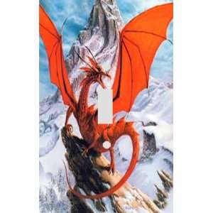  Dragon Mountain Guardian Decorative Switchplate Cover 