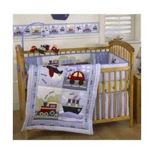    Lambs & Ivy Travel Time By Bedtime Originals Crib Set Baby