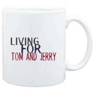  Mug White  living for Tom and Jerry  Drinks