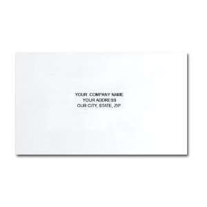  Custom Printed Self Addressed Business Envelope   6 1/4 