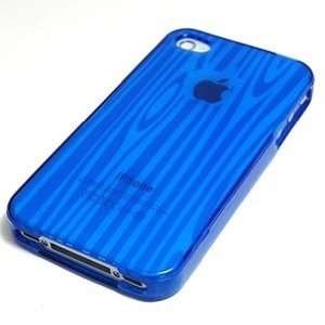  Cosmos ® Blue TPU soft case cover for iPhone 4 4G AT&T 