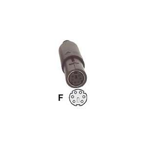   Pin MiniDIN Female Solder Connector (C6PSF)