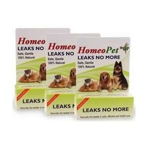  3 PACK HomeoPet Leaks No More (45 mL)