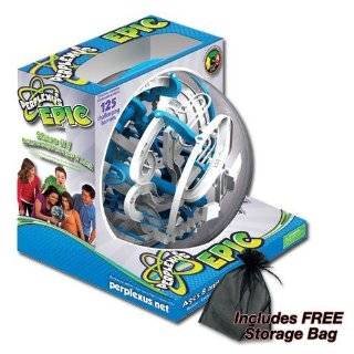 Perplexus Epic Maze Game by PlaSmart 125 Challenging Barriers with 