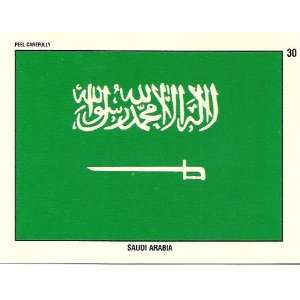    Desert Storm Sticker Saudi Arabia Card #30 