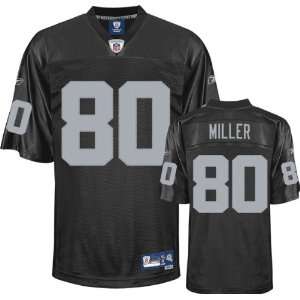  Zach Miller Black Reebok NFL Premier Oakland Raiders 