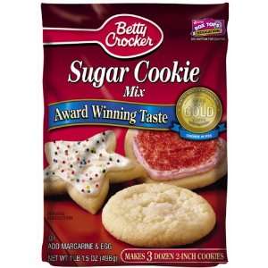 Betty Crocker Sugar Cookie Mix, Pouch, 17.5 oz, 3 Pack  