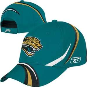  Jacksonville Jaguars Reverse Swirl Adjustable Hat Sports 