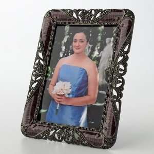  Belle Maison Picture Frame Jeweled 5 X 7 (Purple 