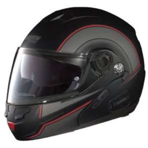  Graphics Helmet, Drive Flat Black/Red Anthracite, Primary Color 