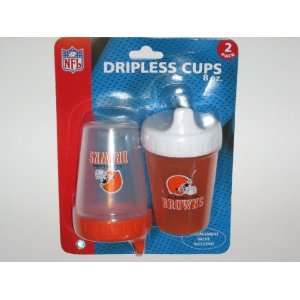  CLEVELAND BROWNS 8 oz. Team Logo Kids No Spill SIPPY CUP 