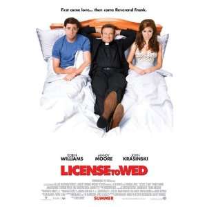  LICENSE TO WED 27X40 ORIGINAL D/S MOVIE POSTER Everything 