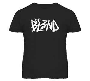 Dj Blend Bl3nd House Cool Techno Dubstep Black T Shirt  