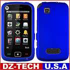 Blue Hard Case Snap On Cover for Net 10 Tracfone Motorola EX124G 