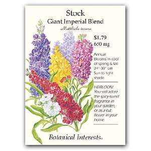  Stock Giant Imperial Blend Seed Patio, Lawn & Garden