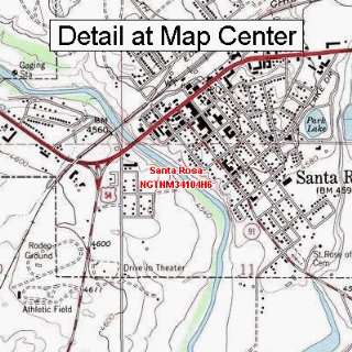   Map   Santa Rosa, New Mexico (Folded/Waterproof)