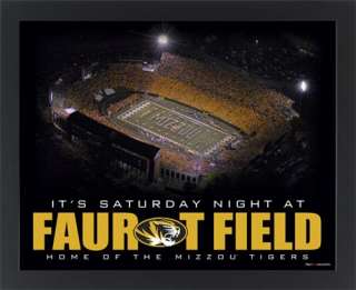 Missouri Tigers Saturday Night at Faurot Field Print  