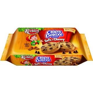 Keebler Soft?N Chewy Chips Deluxe Cookies, 14.8 Ounce (Pack of 4)