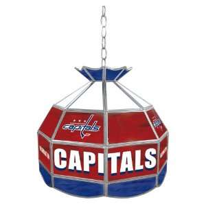  NHL Washington Capitals Stained Glass Tiffany Lamp   16 