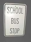 bus stop sign  
