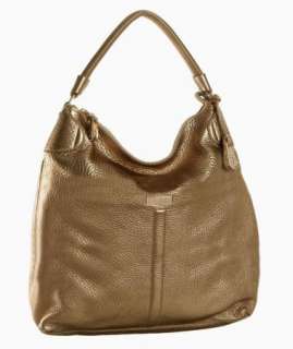 NWT Cole Haan Avery Village Collection Gold Leather Medium Hobo 
