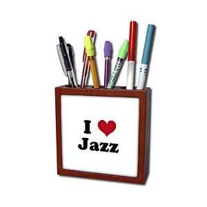  Mark Andrews ZeGear Love   I Love Jazz   Tile Pen Holders 
