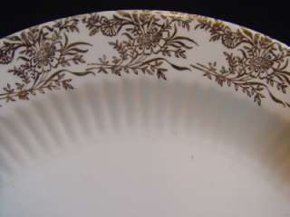 Bridal Gold Royal USA Round Chop Plate Serving Platter  