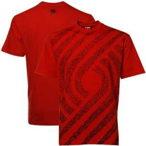  Portland Trail Blazers Red Big Up T shirt (Large) Sports 