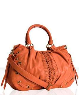 Hype pomegranate oiled suede Janice crossbody tote   up to 