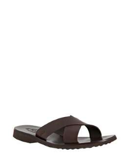 Tods brown leather Newport sandals   