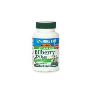 Sundown BILBERRY, 320 mg   90 Capsules Health & Personal 