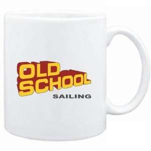  Mug White  OLD SCHOOL Sailing  Sports