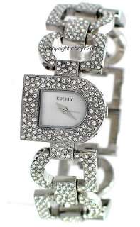   NY3915 White Unique Dial Silver Stainless steel Womens Watch  