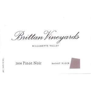  2008 Brittan Vineyards Basalt Block Pinot Noir 750ml 