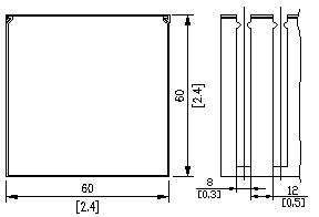 12 Pcs 2x2x2m White Panduit Style Wiring Duct & Cover  