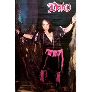 Dio   Ronnie James Dio Last in Line Original 80s 22x34 Poster  