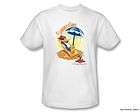 Woody Woodpecker Summertime Officially Licensed Adult Shirt S 3XL
