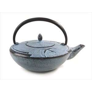  Japanese Cast Iron Teapot Kettle 24oz L Blue TB16 08LB 