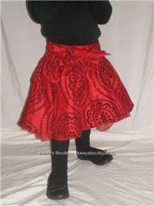 THE CHILDRENS PLACE RED PARTY SKIRT