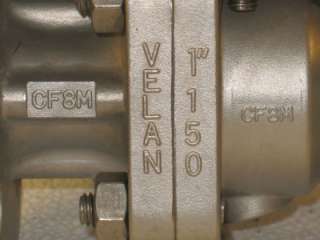 BETTIS RPC450 SR4 PNEUMATIC ACTUATOR VALVE On A Valen CF8M 1 SS Ball 