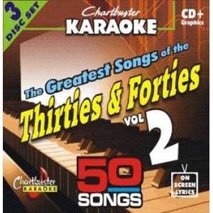   Karaoke CDG CB5039 The Greatest Songs of the Thirties & Forties Vol. 2