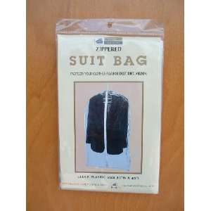 Clear Plastic Suit Bag 24 W X 40L. 