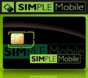SIMPLE MOBILE SIM CARD SimpleMobile  