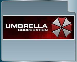 UMBRELLA CORPORATION Resident Evil Bumper Sticker #1  