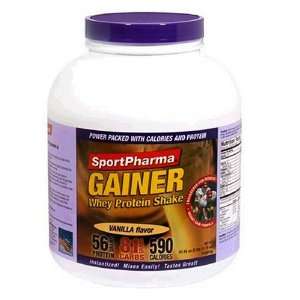  Sportpharma Gainer Whey Protein, Vanilla 5.8 Lb, 6.75 
