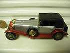MATCHBOX LESNEY YESTERYEAR Y16 SILVER MERCEDES BENZ NO DIFF + TEXTURED 