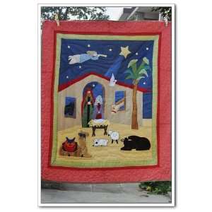  Handcrafted Throw Christmas Wall Hanging Blanket/Quilt 