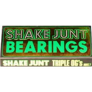 Shake Junt Triple Ogsmall A 7 Bearings Single Set Skateboarding 